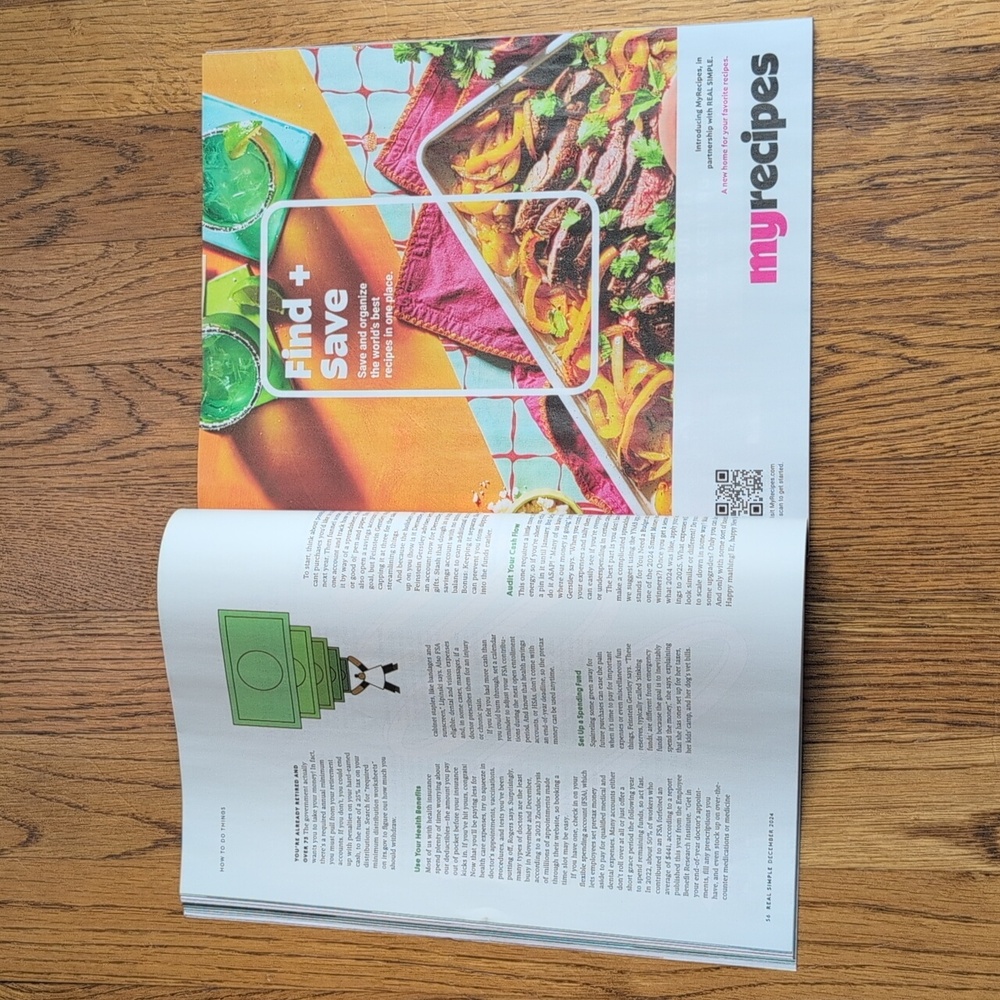 Real Simple Magazine December 2024 All Wrapped Up - Picture 6 of 16